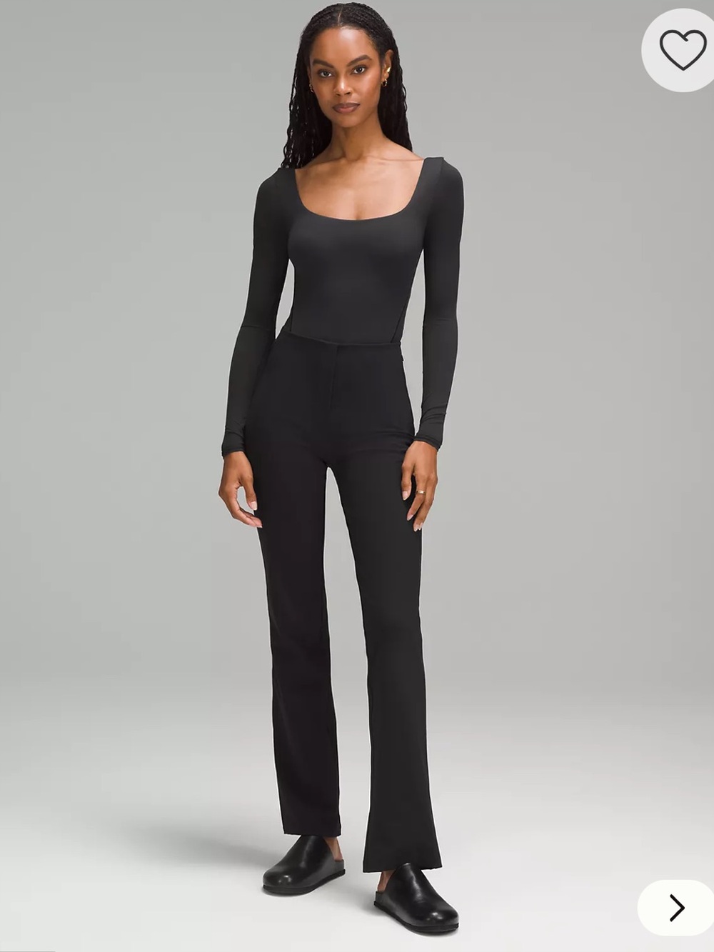 Lululemon Wundermost Ultra-Soft Nulu Square-Neck Long-Sleeve Bodysuit